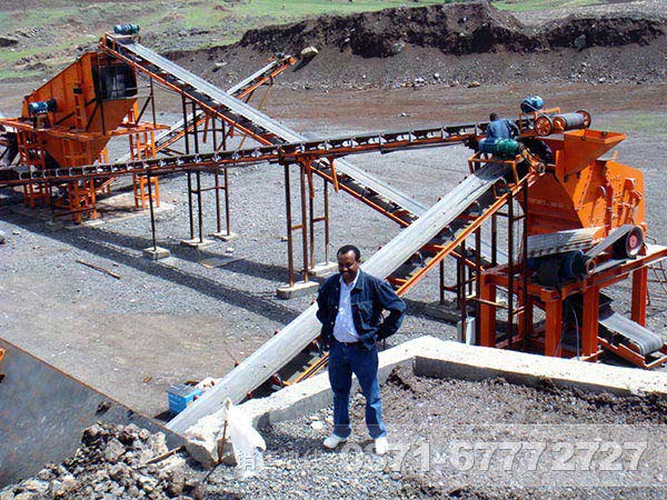 石灰巖加工破碎生產線 石灰巖加工破碎生產線