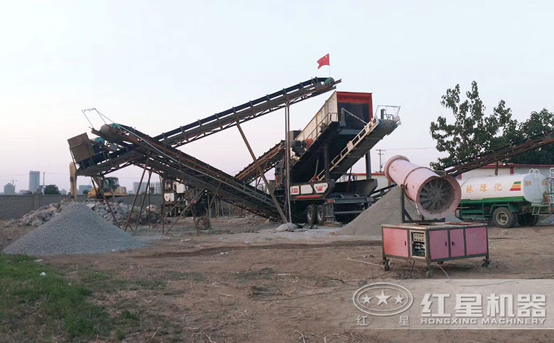 車載移動(dòng)式打沙機(jī)