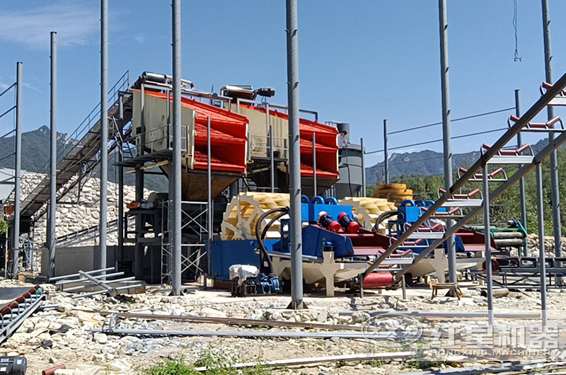 洗砂機工作現場圖片 洗砂機工作現場圖片