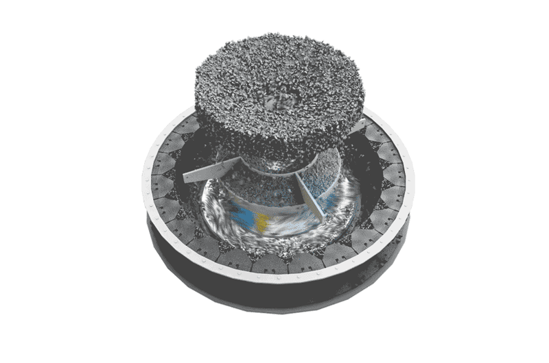 沖擊式制砂設備工作原理動態圖 沖擊式制砂設備工作原理動態圖