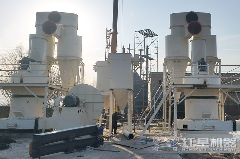 山東客戶超細磨粉機工作現場圖 山東客戶超細磨粉機工作現場圖