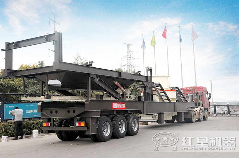 輪胎移動式制砂機圖片 輪胎移動式制砂機圖片