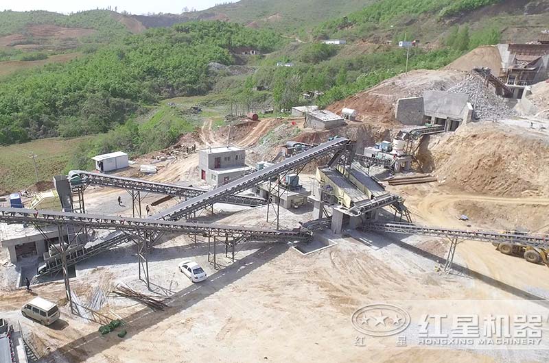 年產(chǎn)100萬噸砂石骨料生產(chǎn)線多少錢？
