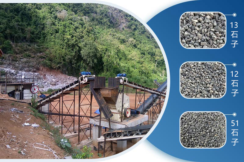 液壓反擊破碎機處理物料成品展示 液壓反擊破碎機處理物料成品展示