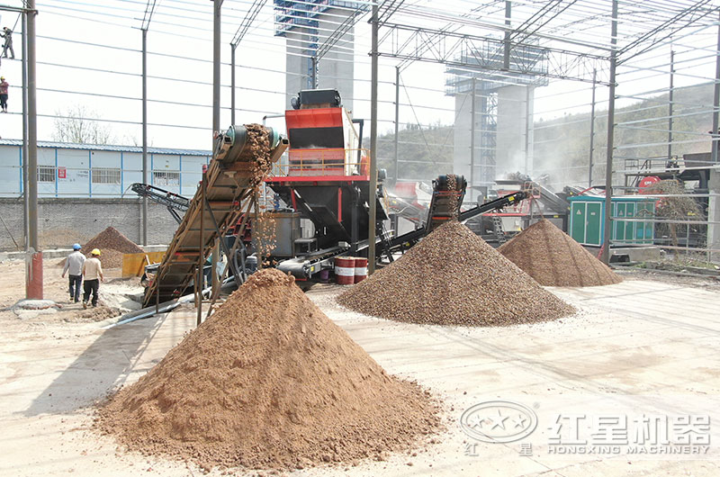 建筑垃圾處理成本多少錢一噸？用什么設備好？