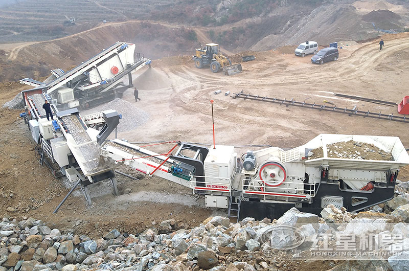 多臺移動破碎機組合生產 多臺移動破碎機組合生產