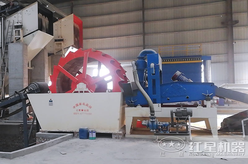 環(huán)保型洗砂生產線