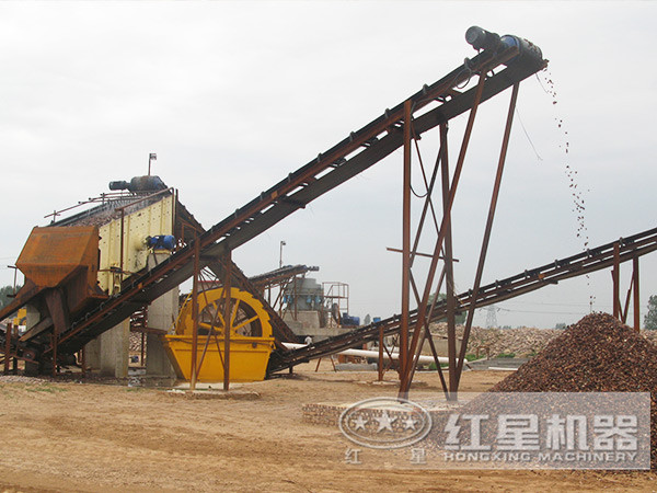 輪斗式洗砂機一小時可清洗160噸石粉嗎？大概會用多少水