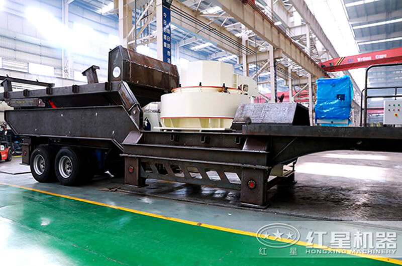 移動(dòng)制砂機(jī)車間組裝圖