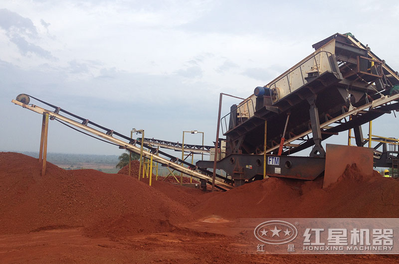 移動(dòng)制沙機(jī)湖南作業(yè)現(xiàn)場(chǎng)