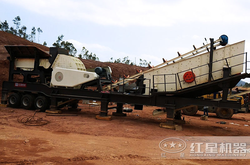 價格實(shí)惠的移動錘式沙子破碎機(jī)現(xiàn)場