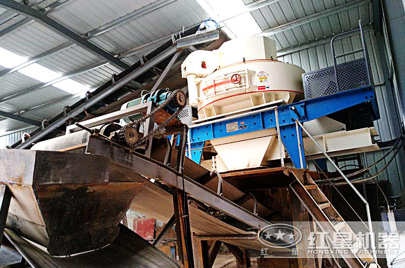 VSI制沙機(jī)室內(nèi)環(huán)保無塵生產(chǎn)現(xiàn)場(chǎng)