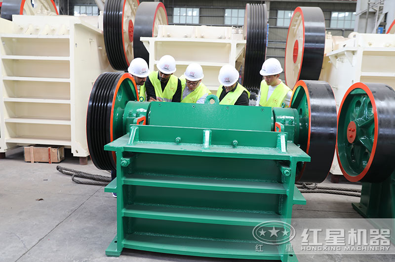 客戶(hù)來(lái)廠參觀細(xì)顎破